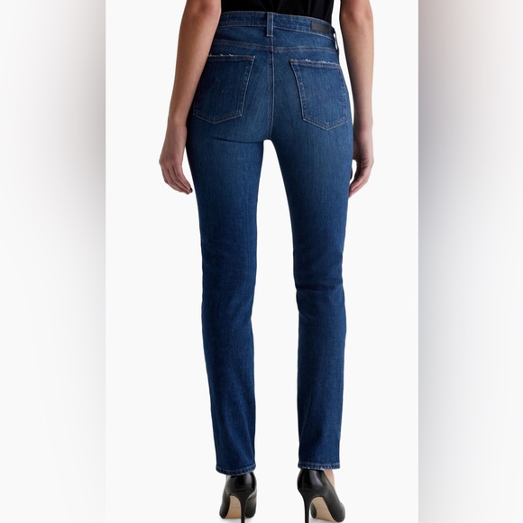 AG Denim Mari High-Rise Slim Straight Jeans - Size 25R - Picture 3 of 8